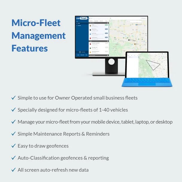**Refurbished** miTrail™ MVT - 1120L Simple Vehicle Tracker - miTrail GPS
